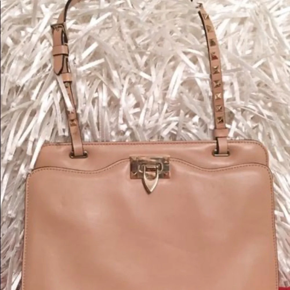 - Valentino Leather Rockstud lambskin